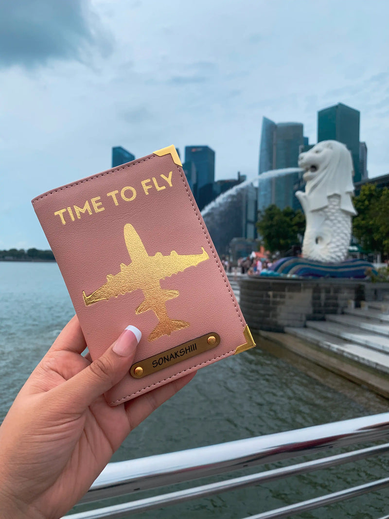 The Jetsetter Golden Passport Cover