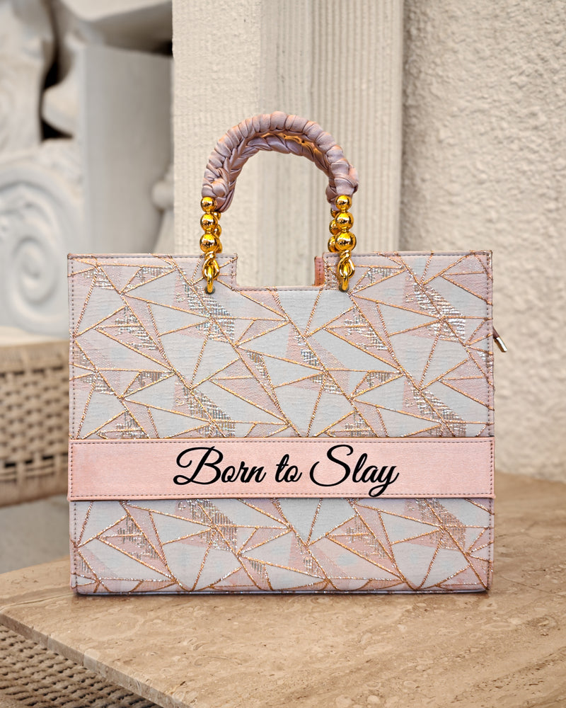 Tote Bags - Royal Jewel Baby Pink Edition