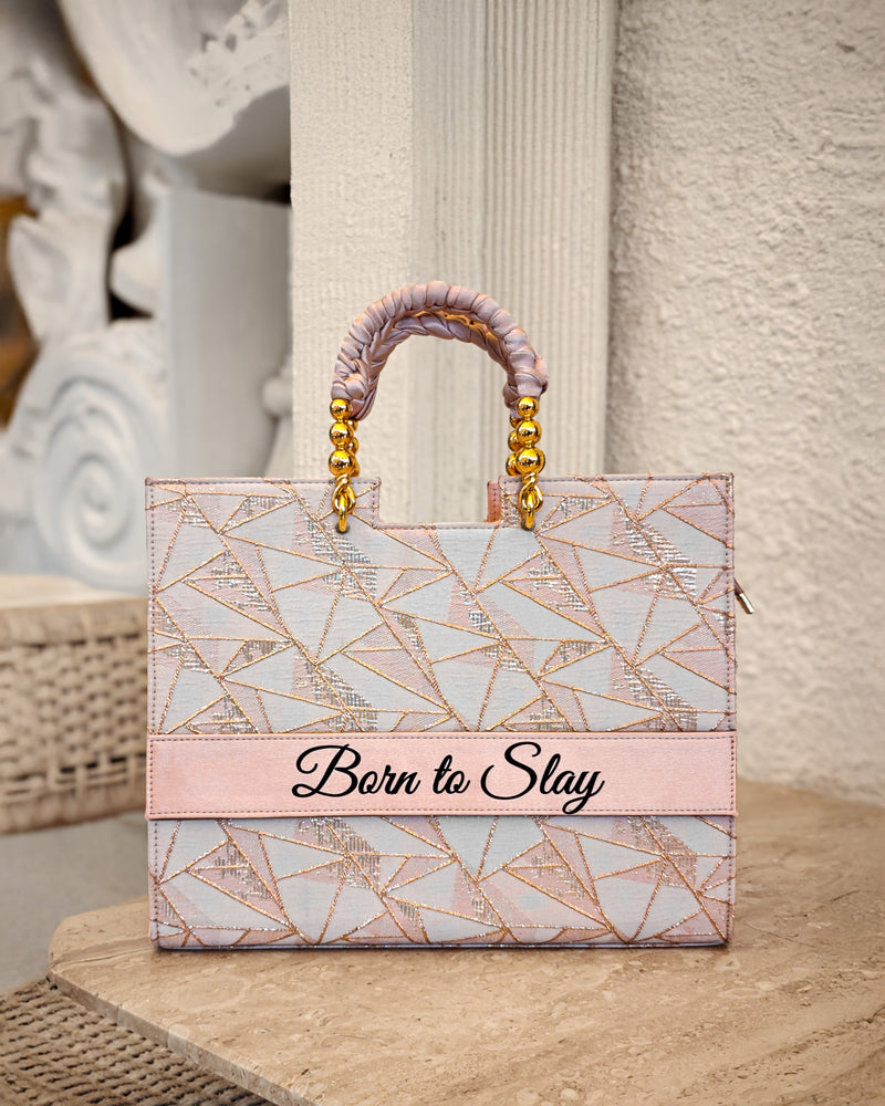 Tote Bags - Royal Jewel Baby Pink Edition