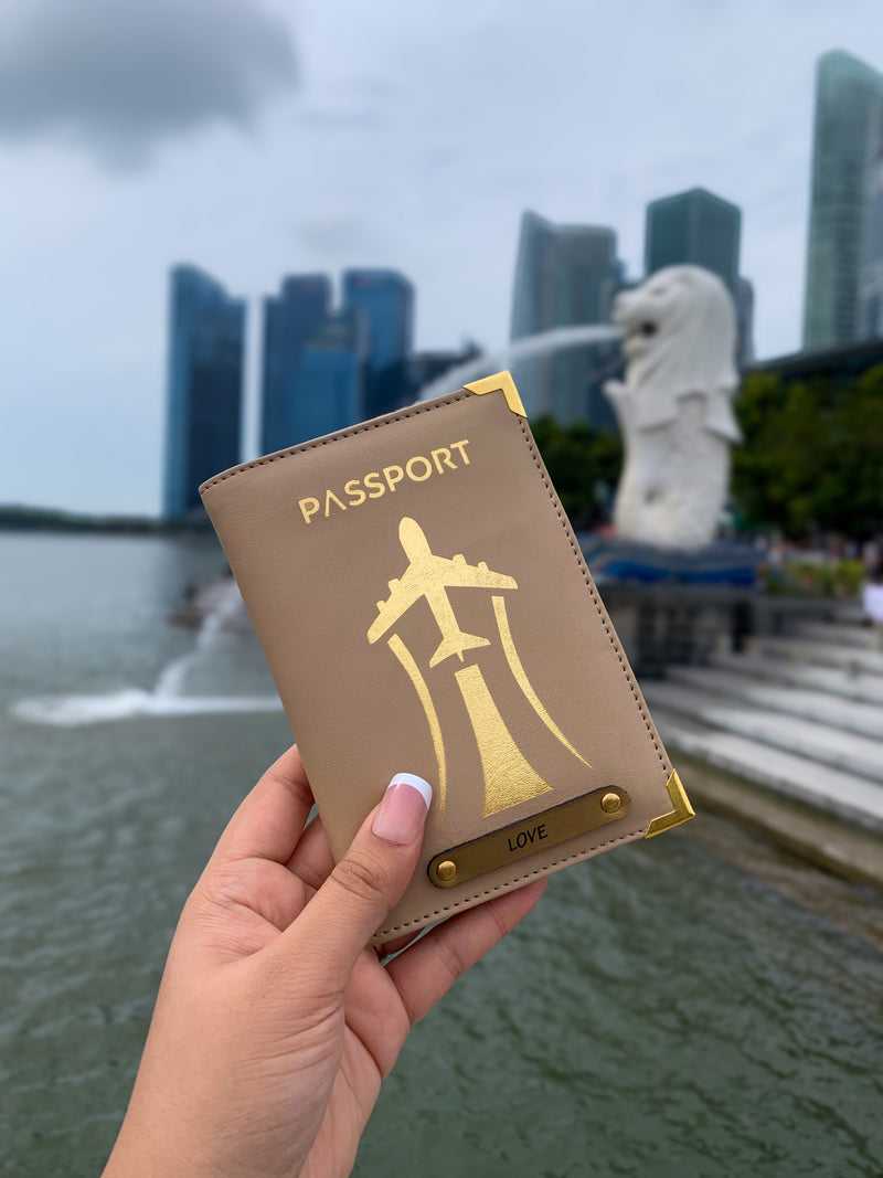 Golden Voyage Passport Cover