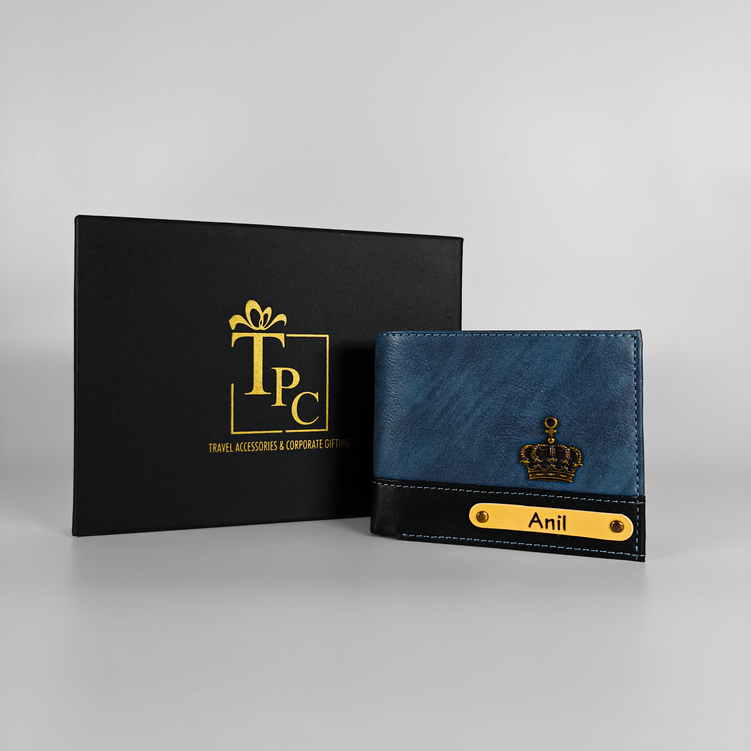 Blue Custom Wallet By TPC GIFTS