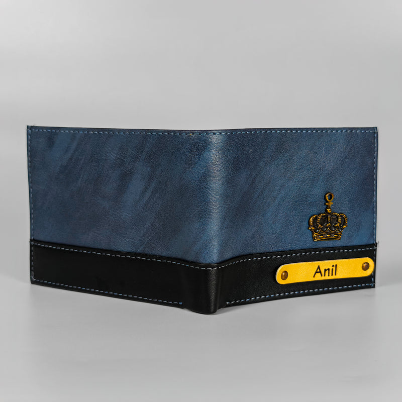 Blue Custom Open Wallet By TPC GIFTS