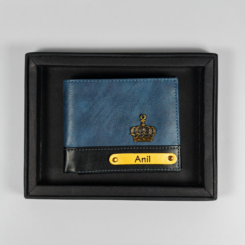 Blue Custom Wallet By TPC GIFTS